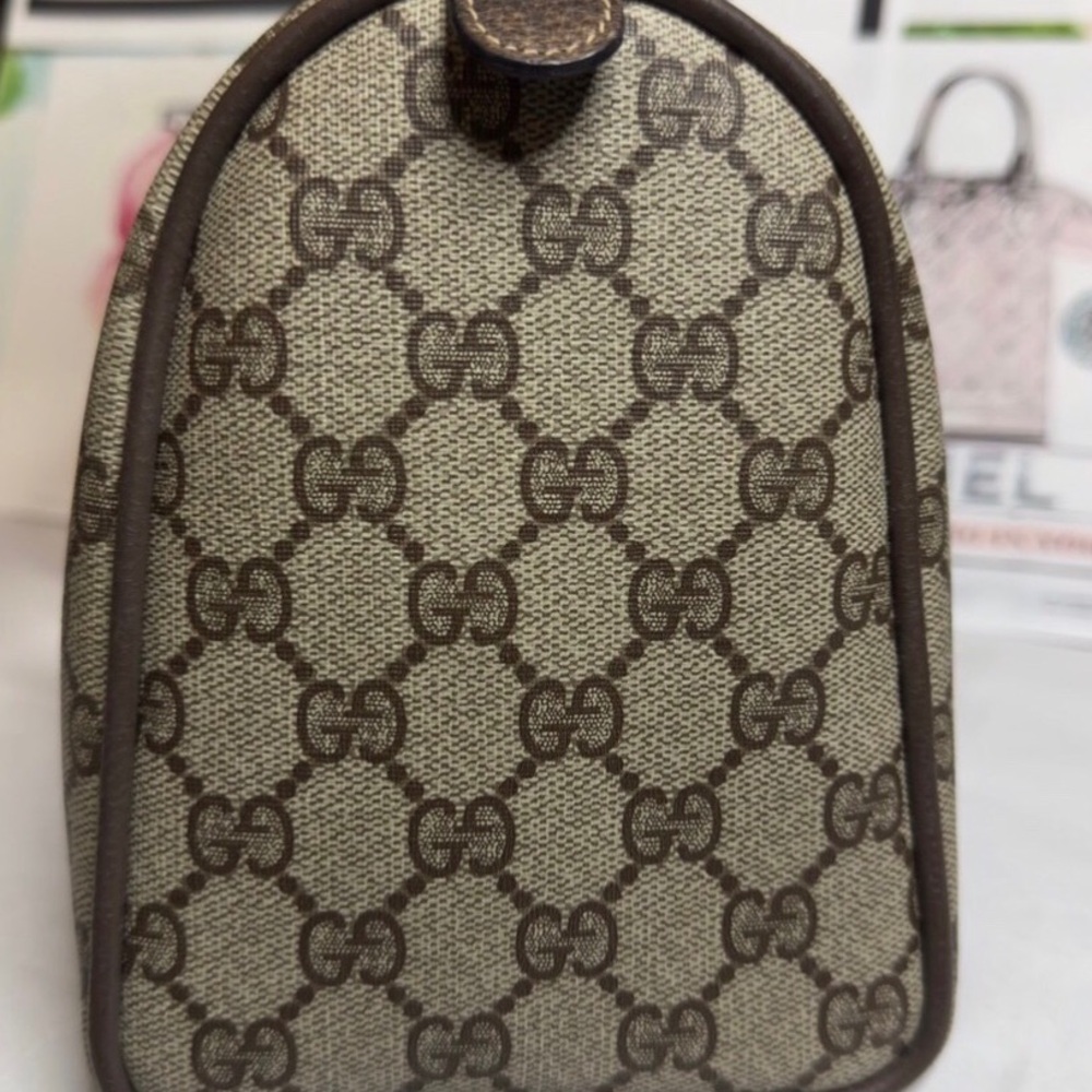 Gucci Supreme Sherry Line Mamogram Boston Bag - Picture 5 of 15